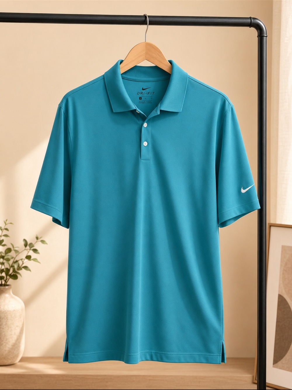 Nike Men’s Teal Performance Polo